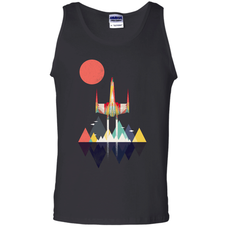 T-Shirts Black / S Sunset Fighter Men's Tank Top