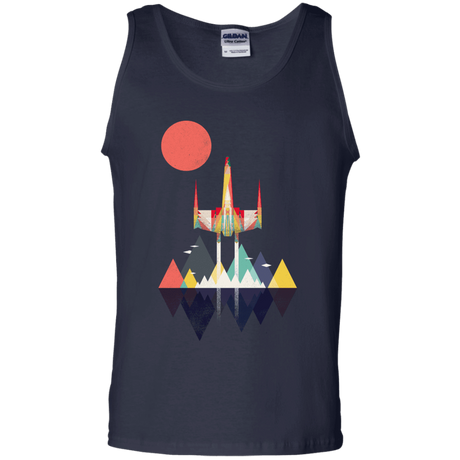 T-Shirts Navy / S Sunset Fighter Men's Tank Top