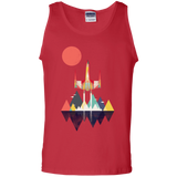 T-Shirts Red / S Sunset Fighter Men's Tank Top