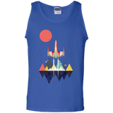 T-Shirts Royal / S Sunset Fighter Men's Tank Top