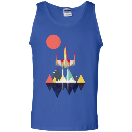 T-Shirts Royal / S Sunset Fighter Men's Tank Top