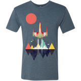 T-Shirts Indigo / S Sunset Fighter Men's Triblend T-Shirt