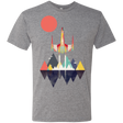 T-Shirts Premium Heather / S Sunset Fighter Men's Triblend T-Shirt