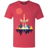 T-Shirts Vintage Red / S Sunset Fighter Men's Triblend T-Shirt