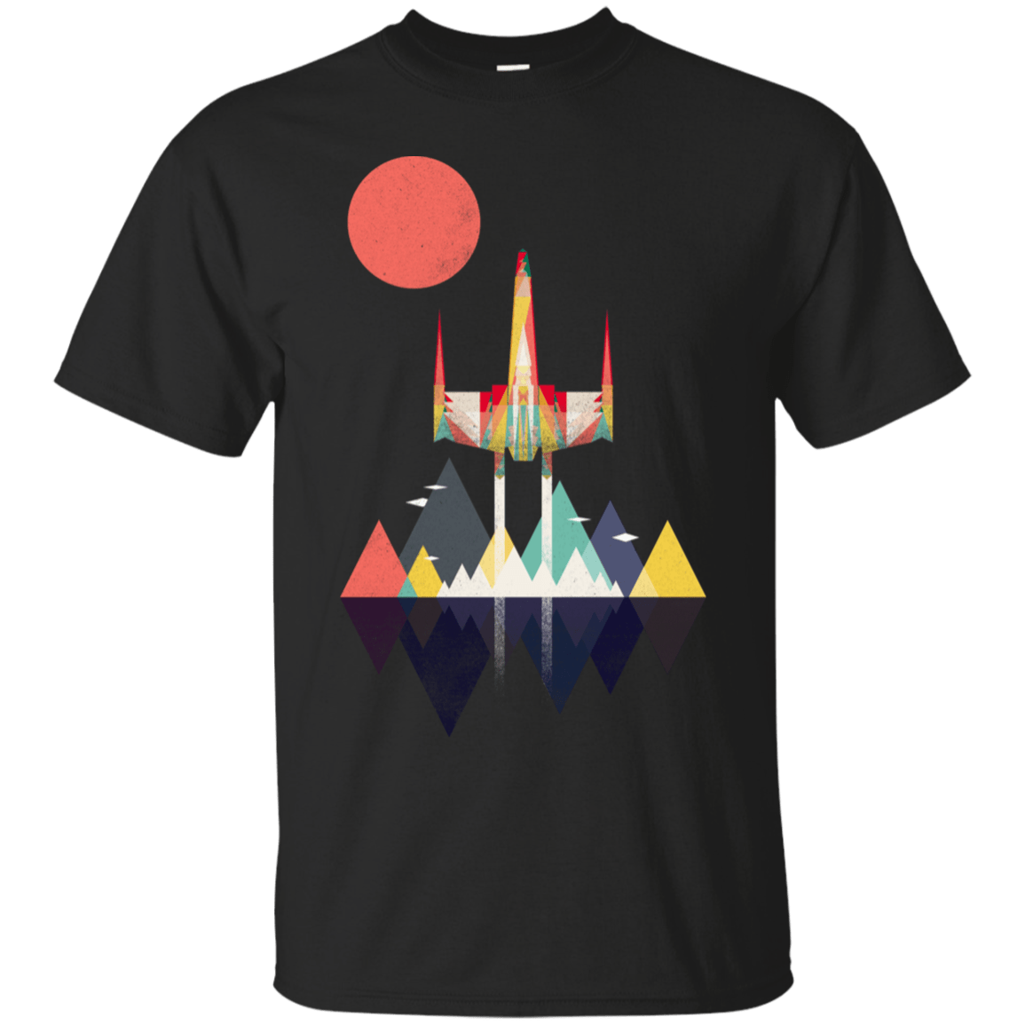 T-Shirts Black / S Sunset Fighter T-Shirt