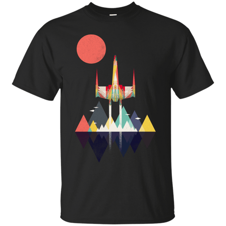 T-Shirts Black / S Sunset Fighter T-Shirt