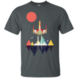 T-Shirts Dark Heather / S Sunset Fighter T-Shirt