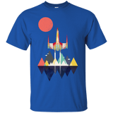 T-Shirts Royal / S Sunset Fighter T-Shirt