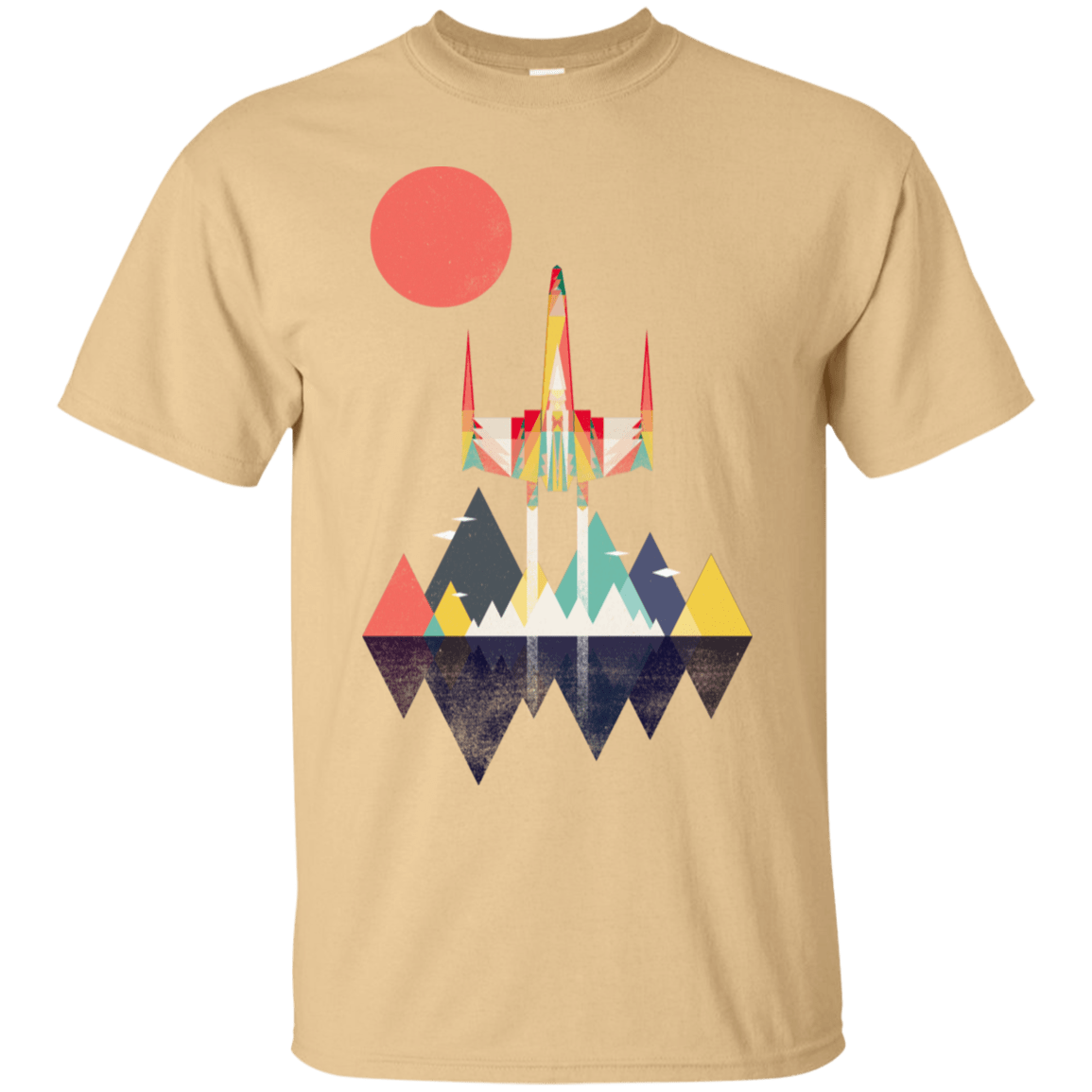 T-Shirts Vegas Gold / S Sunset Fighter T-Shirt