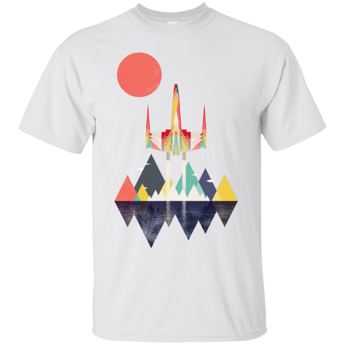 T-Shirts White / S Sunset Fighter T-Shirt