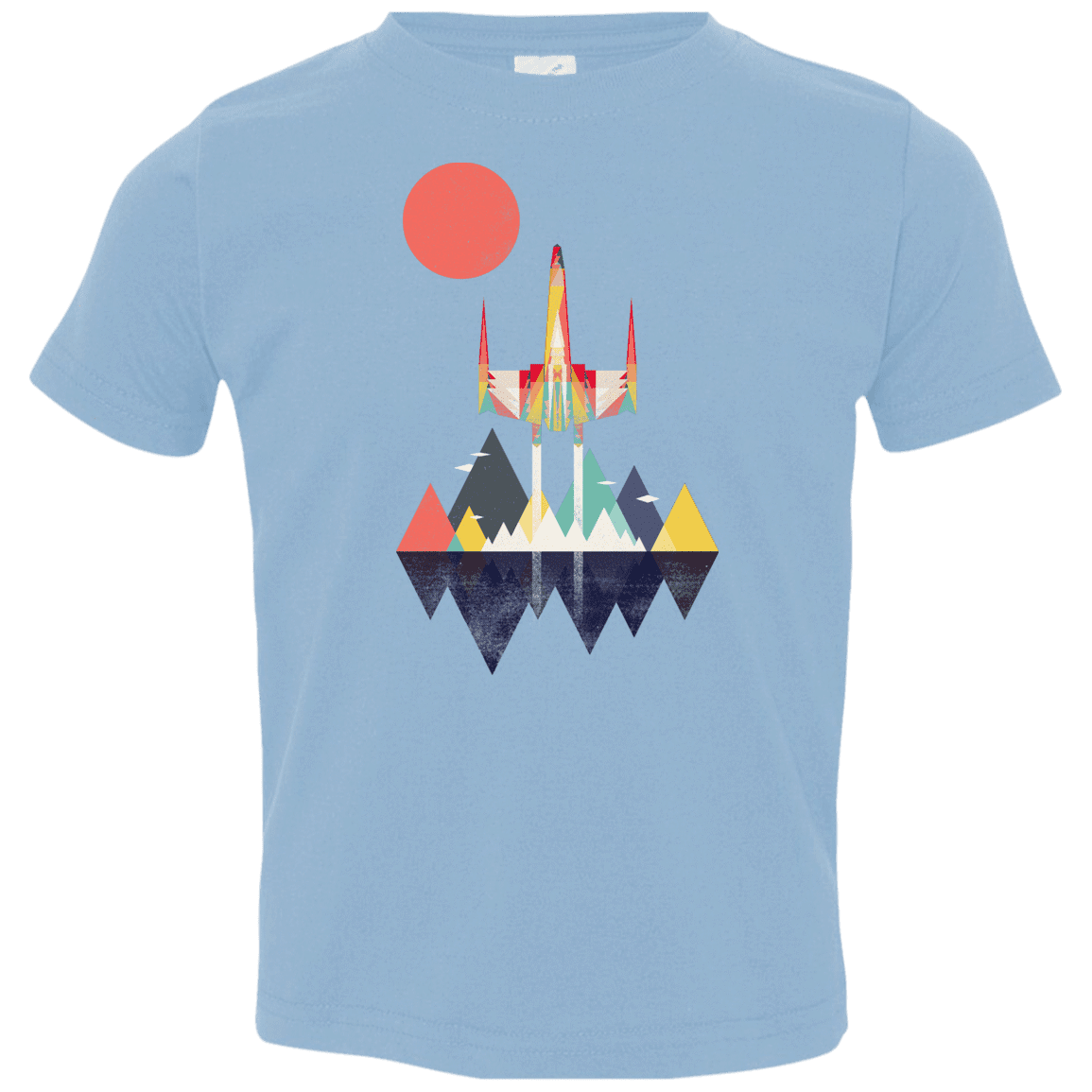 T-Shirts Light Blue / 2T Sunset Fighter Toddler Premium T-Shirt