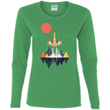 T-Shirts Irish Green / S Sunset Fighter Women's Long Sleeve T-Shirt