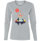 T-Shirts Sport Grey / S Sunset Fighter Women's Long Sleeve T-Shirt