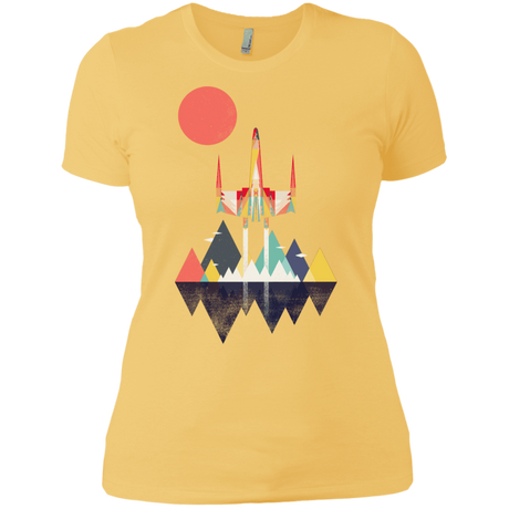 T-Shirts Banana Cream/ / X-Small Sunset Fighter Women's Premium T-Shirt