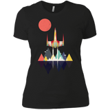 T-Shirts Black / X-Small Sunset Fighter Women's Premium T-Shirt