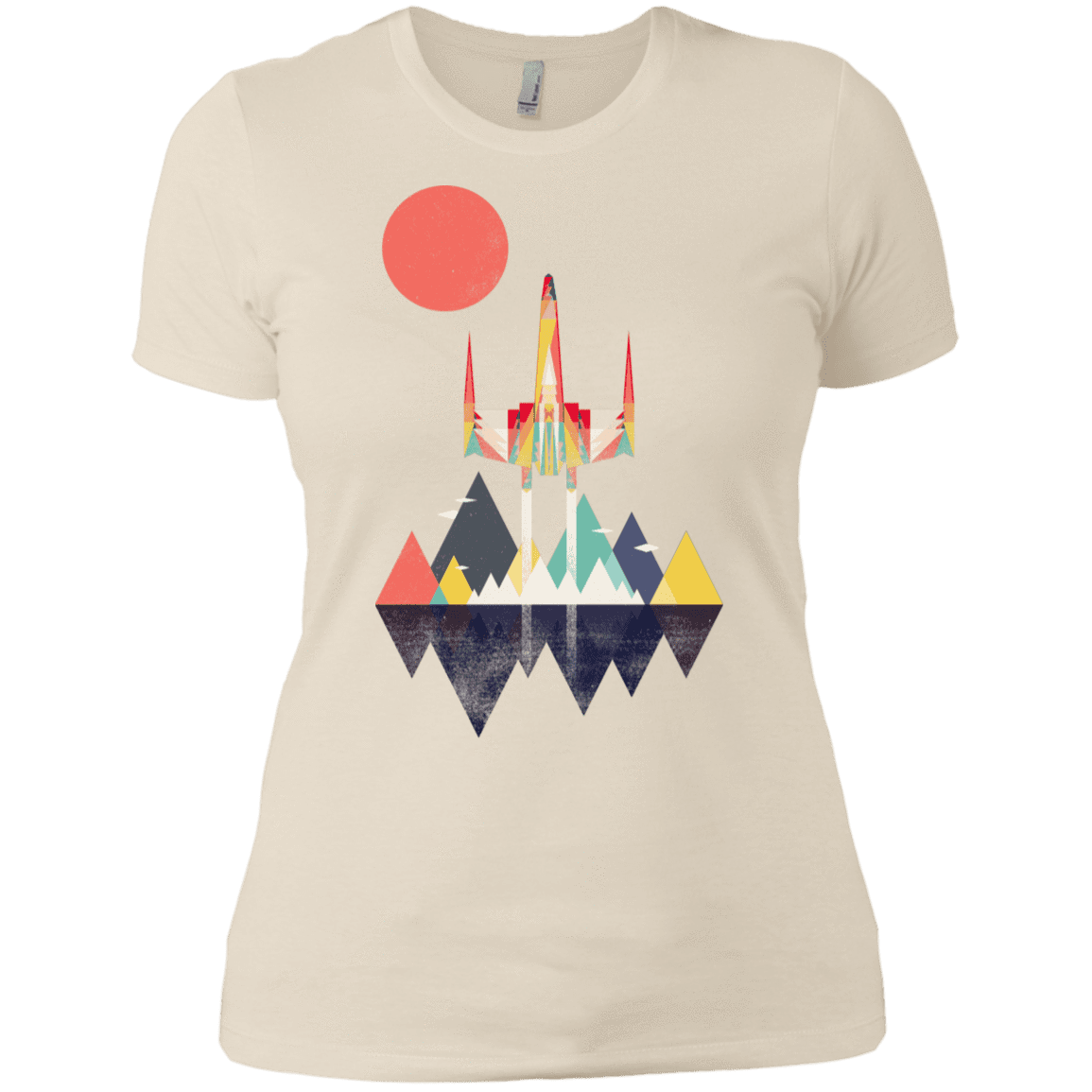 T-Shirts Ivory/ / X-Small Sunset Fighter Women's Premium T-Shirt