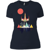 T-Shirts Midnight Navy / X-Small Sunset Fighter Women's Premium T-Shirt