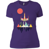 T-Shirts Purple Rush/ / X-Small Sunset Fighter Women's Premium T-Shirt