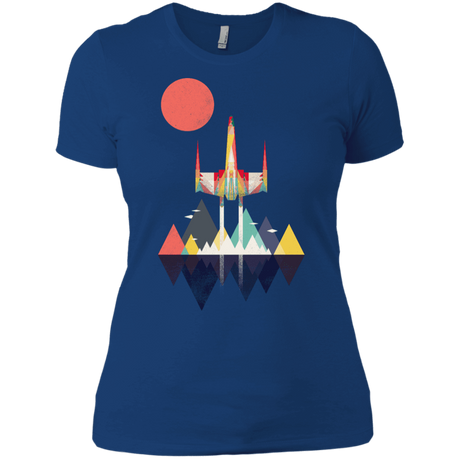 T-Shirts Royal / X-Small Sunset Fighter Women's Premium T-Shirt