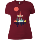 T-Shirts Scarlet / X-Small Sunset Fighter Women's Premium T-Shirt
