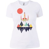 T-Shirts White / X-Small Sunset Fighter Women's Premium T-Shirt