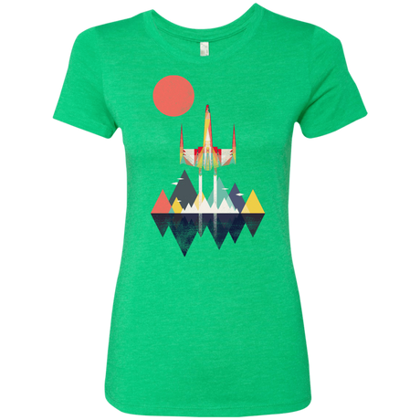 T-Shirts Envy / S Sunset Fighter Women's Triblend T-Shirt