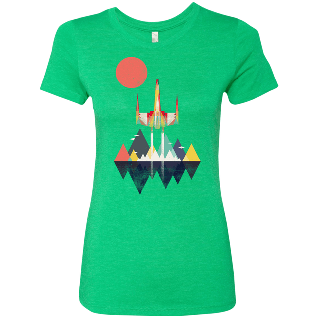 T-Shirts Envy / S Sunset Fighter Women's Triblend T-Shirt