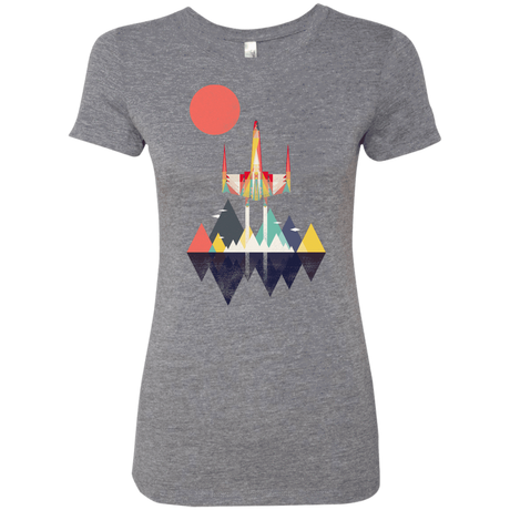 T-Shirts Premium Heather / S Sunset Fighter Women's Triblend T-Shirt