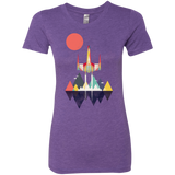 T-Shirts Purple Rush / S Sunset Fighter Women's Triblend T-Shirt