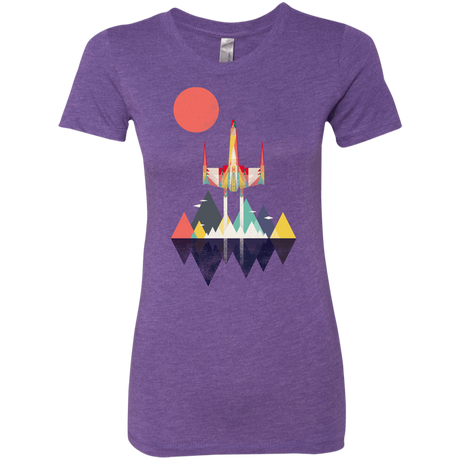 T-Shirts Purple Rush / S Sunset Fighter Women's Triblend T-Shirt