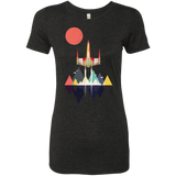 T-Shirts Vintage Black / S Sunset Fighter Women's Triblend T-Shirt