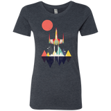 T-Shirts Vintage Navy / S Sunset Fighter Women's Triblend T-Shirt