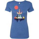 T-Shirts Vintage Royal / S Sunset Fighter Women's Triblend T-Shirt