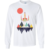 T-Shirts White / YS Sunset Fighter Youth Long Sleeve T-Shirt