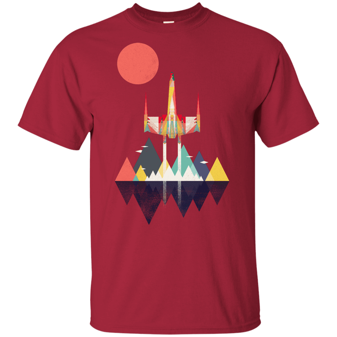 T-Shirts Cardinal / YXS Sunset Fighter Youth T-Shirt