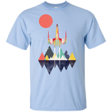 T-Shirts Light Blue / YXS Sunset Fighter Youth T-Shirt