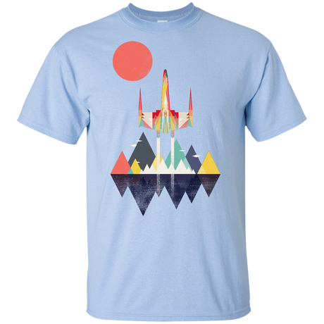 T-Shirts Light Blue / YXS Sunset Fighter Youth T-Shirt