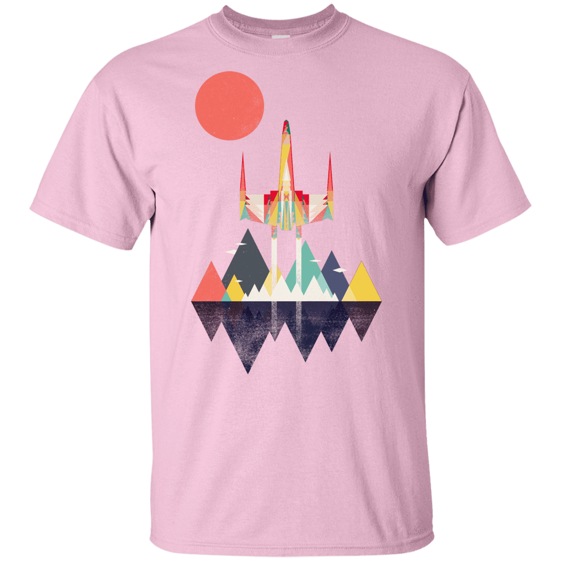 T-Shirts Light Pink / YXS Sunset Fighter Youth T-Shirt