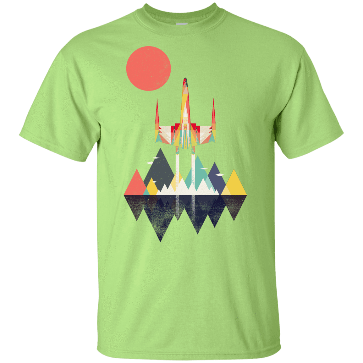 T-Shirts Mint Green / YXS Sunset Fighter Youth T-Shirt