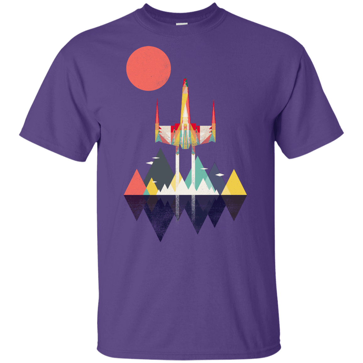 T-Shirts Purple / YXS Sunset Fighter Youth T-Shirt