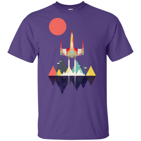 T-Shirts Purple / YXS Sunset Fighter Youth T-Shirt