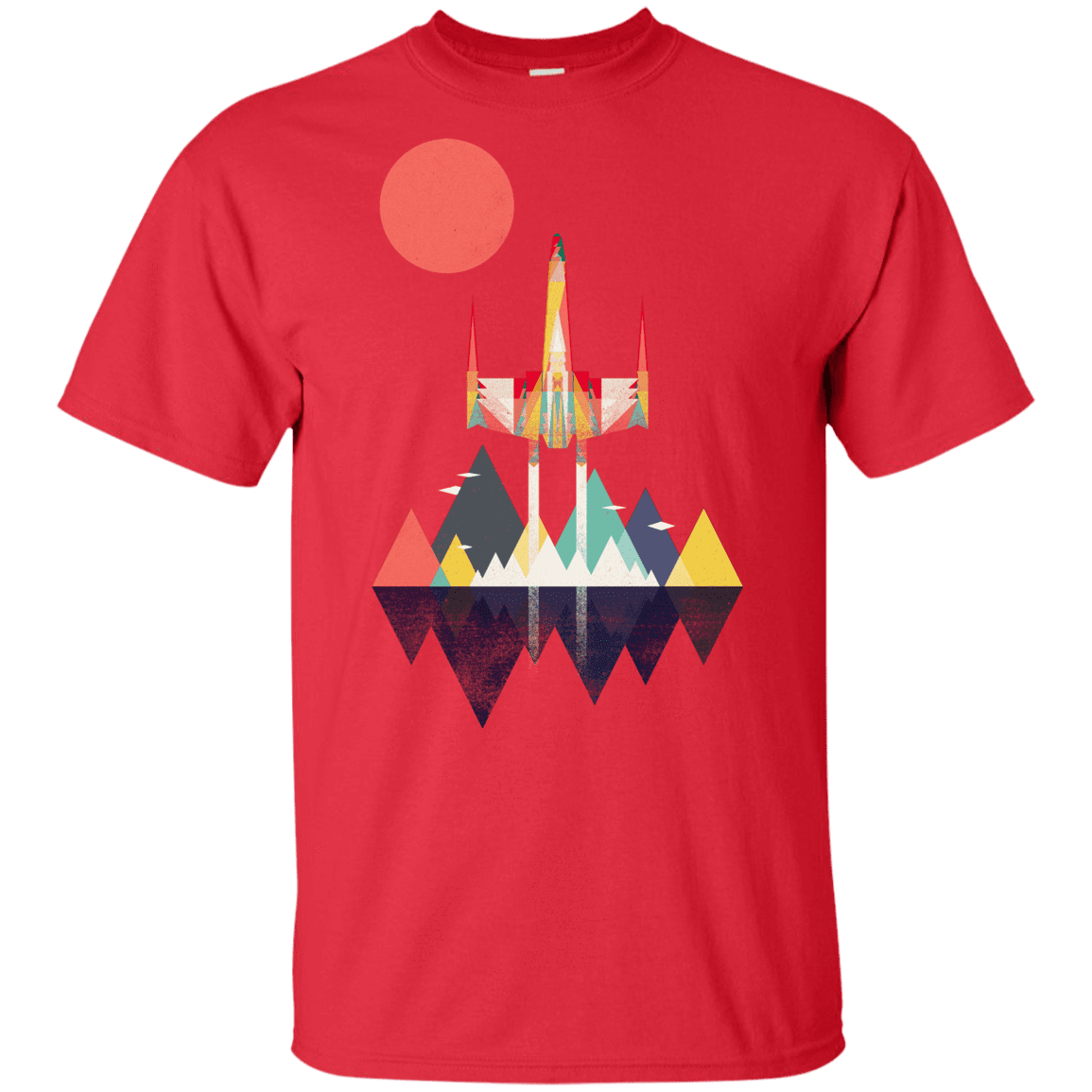 T-Shirts Red / YXS Sunset Fighter Youth T-Shirt