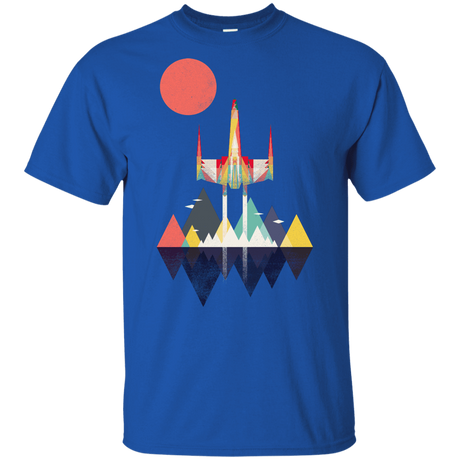 T-Shirts Royal / YXS Sunset Fighter Youth T-Shirt