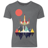 T-Shirts Premium Heather / YXS Sunset Fighter Youth Triblend T-Shirt