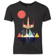 T-Shirts Vintage Black / YXS Sunset Fighter Youth Triblend T-Shirt