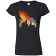 T-Shirts Black / S Sunset on Hogwarts Junior Slimmer-Fit T-Shirt