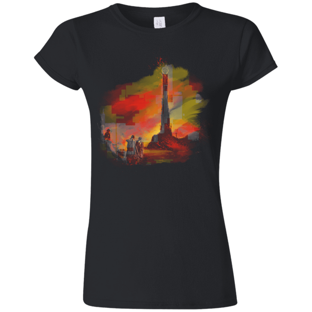 T-Shirts Black / S Sunset on Mordor Junior Slimmer-Fit T-Shirt