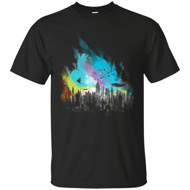T-Shirts Black / S Sunset on Rapture City T-Shirt