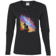 T-Shirts Black / S Sunset on Tatooine Women's Long Sleeve T-Shirt