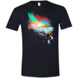 T-Shirts Black / X-Small Sunset on The Wall Men's Semi-Fitted Softstyle